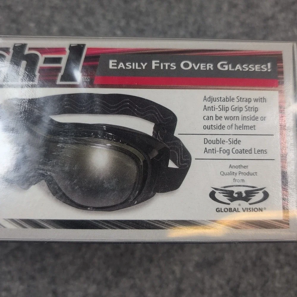 Global‎ Vision Eyewear Mach-1 Anti-Fog Dirt Bike Motorcycle Goggles, Riding